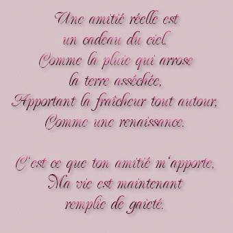 amitié